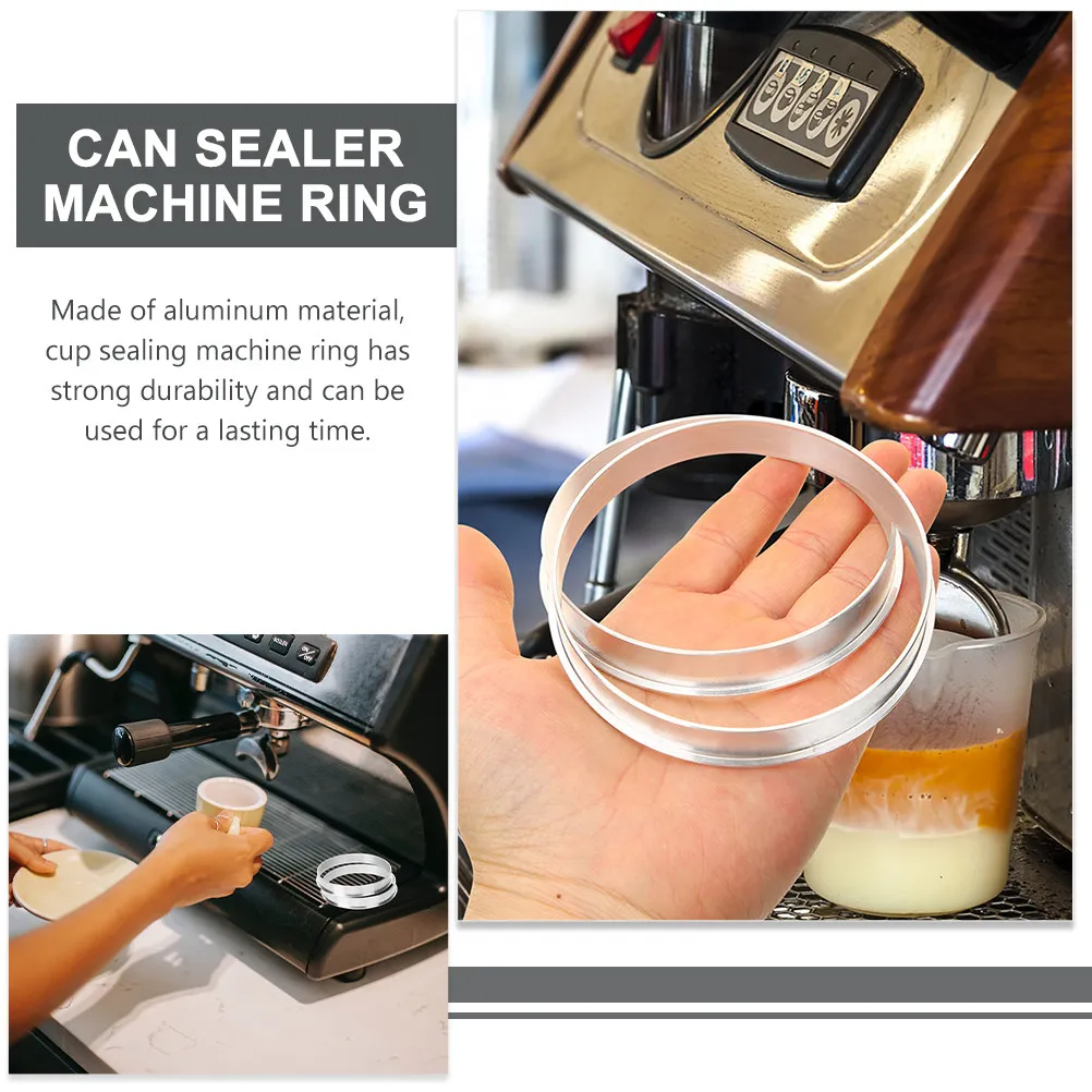 Sealing Machine Aluminum Ring for Cups 90mm Cup Sealer Parts Bubble Tea Coffee Accessories Cup Ring Sealer Machine