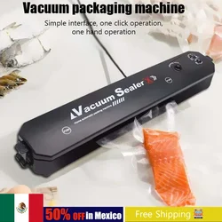 220V Vacuum Sealer Automatic Packaging Machine Food Vacuum Sealer with 10pcs Free Vacuum Bags Household Vacuum Food Sealing New