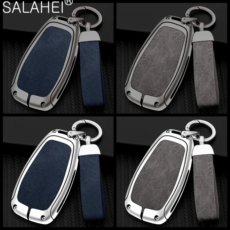 Metal Car Key Case Cover for Chevrolet Onix Equino Orlando Cruze Spark Sonic Camaro Volt Bolt Trax Malibu Blazer Traverse Seeker