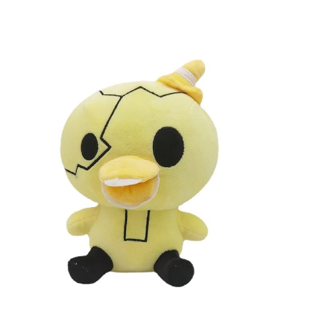 Juguetes de Peluche de Anime para decoración del hogar, muñeco de Peluche de pato amarillo, broma oscura, Miraculous, Stitch, Jouet