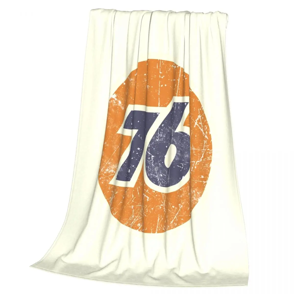 76 Oil Union Vintage Blankets Soft Warm Flannel Throw Blanket Plush for Bed Living room Picnic Travel Home Sofa