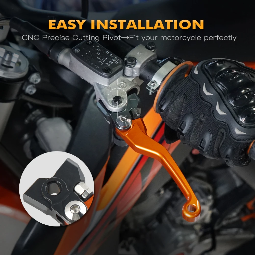 NICECNC For GasGas MC 125 MC 250 MC250F MCF 350 EX 250 EX 300 EXF 350 450 2021-2023 Brake Clutch Lever For KTM EXC 300 SXF 450