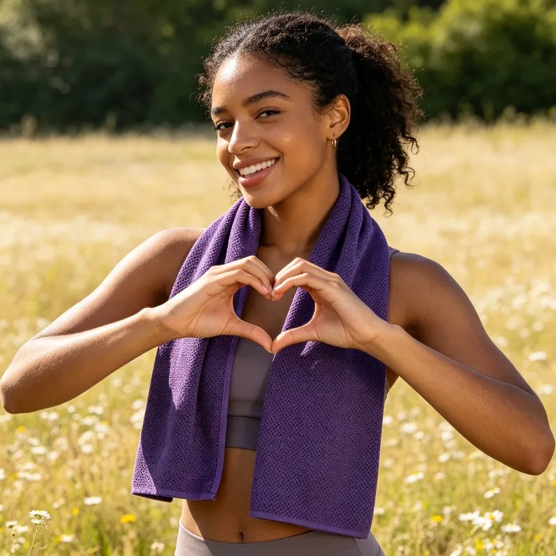 Cooling Towels with High Water Absorption and Fast Dry Ice Are Very Suitable for Sports and Summer Activities