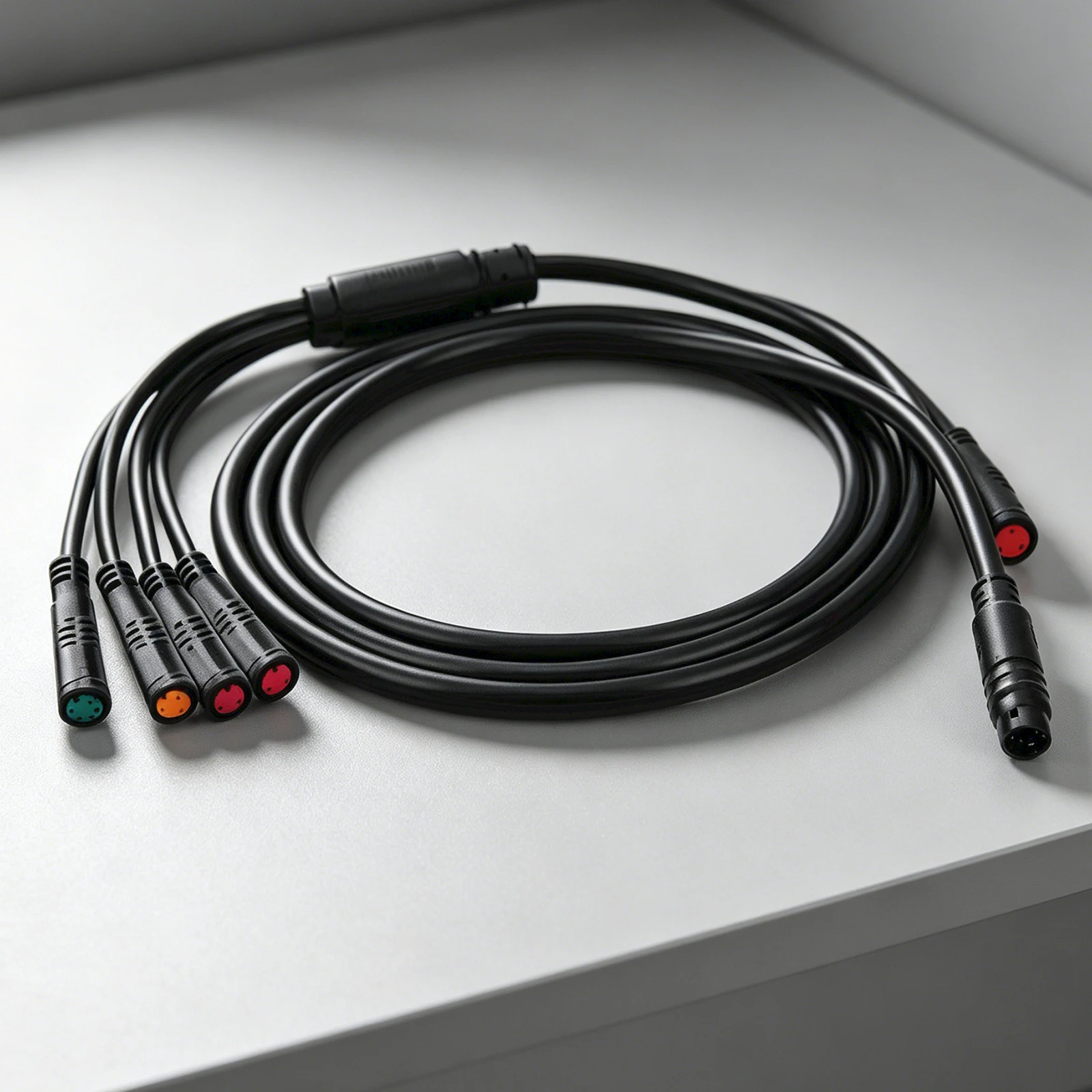 Scooter Parts - 1T5 9-Pin Waterproof Ebike Throttle Cable