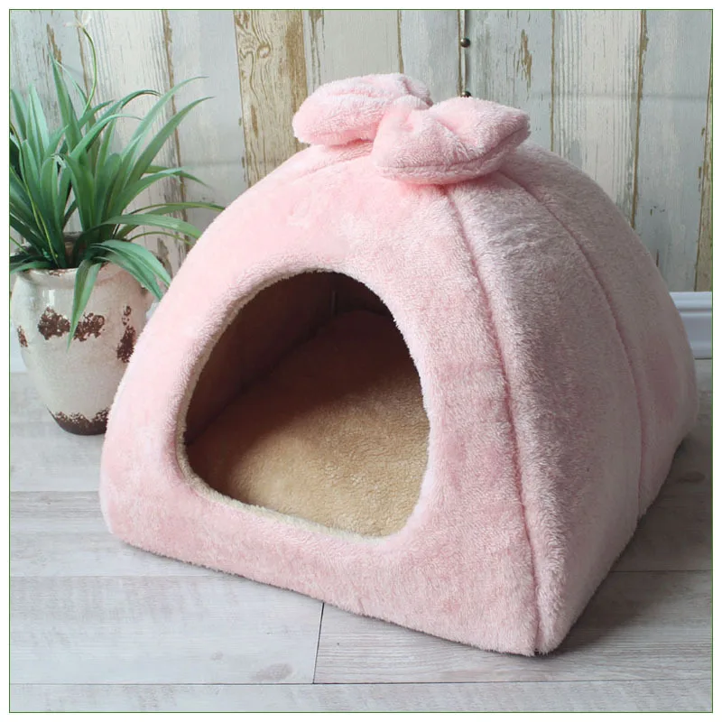 Winter Warme Haustier Hund Haus Katze Bett Matte Abnehmbare Zwinger Nest Haustier Korb Weiche Bequeme Kätzchen Schlafen Haustier Nest Katzen Produkt – Detail 8