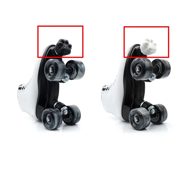 【قطرة السعر! !】سدادات كتلة الفرامل المطاطية استبدال تو توقف المقابس 2 قطعة الزلاجات الدوارة 82A ملحقات التزلج