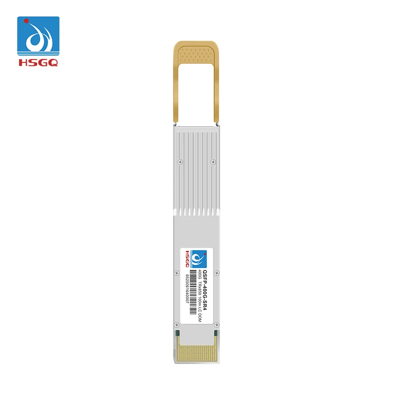 Dell Compatible 400GBASE-SR4.2 QSFP-DD PAM4 850nm 100m DOM MPO-12/UPC MMF Optical Transceiver Module, Breakout to 4 X 100G-SR1.2