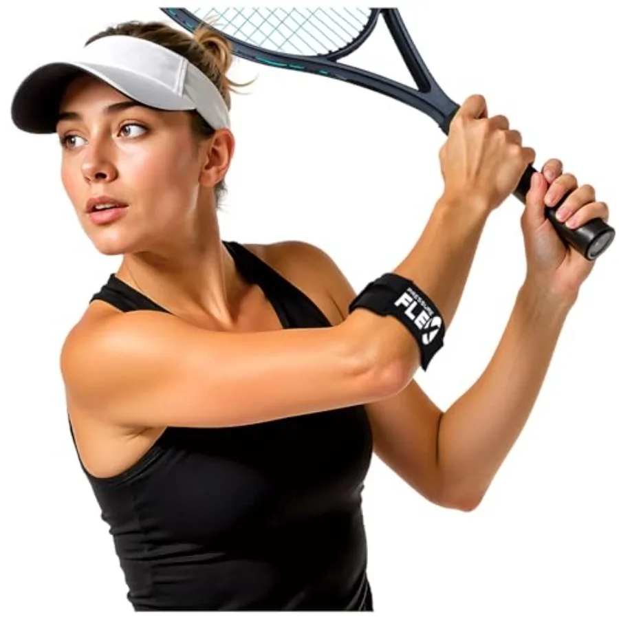 

Tennis Elbow Brace for Women - Golfers Elbow Brace for Women, Forearm Compression Tendonitis Relief Arm Band, Adjustable Strap