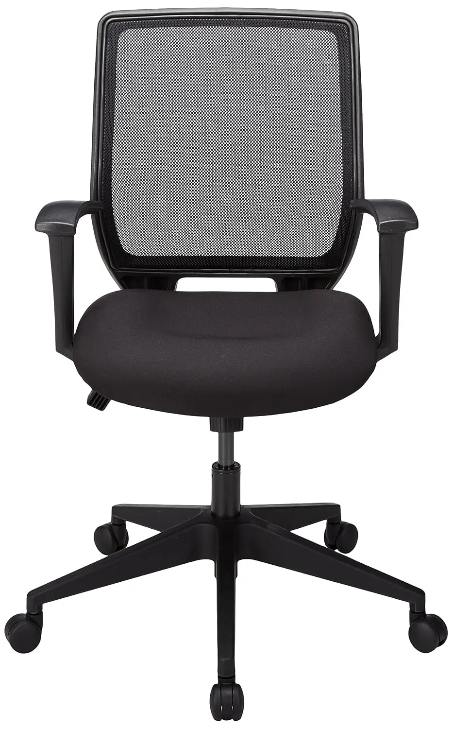 Mid-Back Executive Office Chair Ergonomic Adjustable Swivel Mesh Back Seat Black, Customized