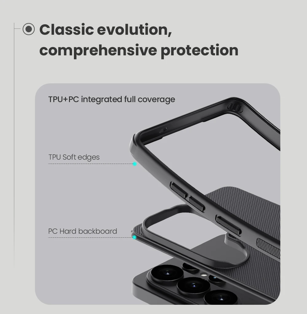 Für Samsung Galaxy S26 Ultra Hülle NILLKIN Passgenaue Hülle Magnetische Super Frosted Shield Hochwertige Matte PC-Abdeckung – Detail 12