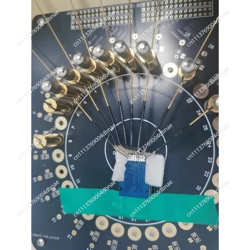 Universal NAND Flash Chip Test Clip - 10-Pin Probe Kit for SD Card/SSD Data Recovery, PC-3000 FE Compatible