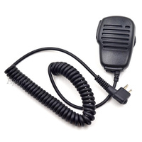 PTT Shoulder Speaker Microphone Mic for Motorola DP1400 EP450 GP300 GP2000 CP040 CP140 CP180 CP185 Two Way Radio Walkie Talkie