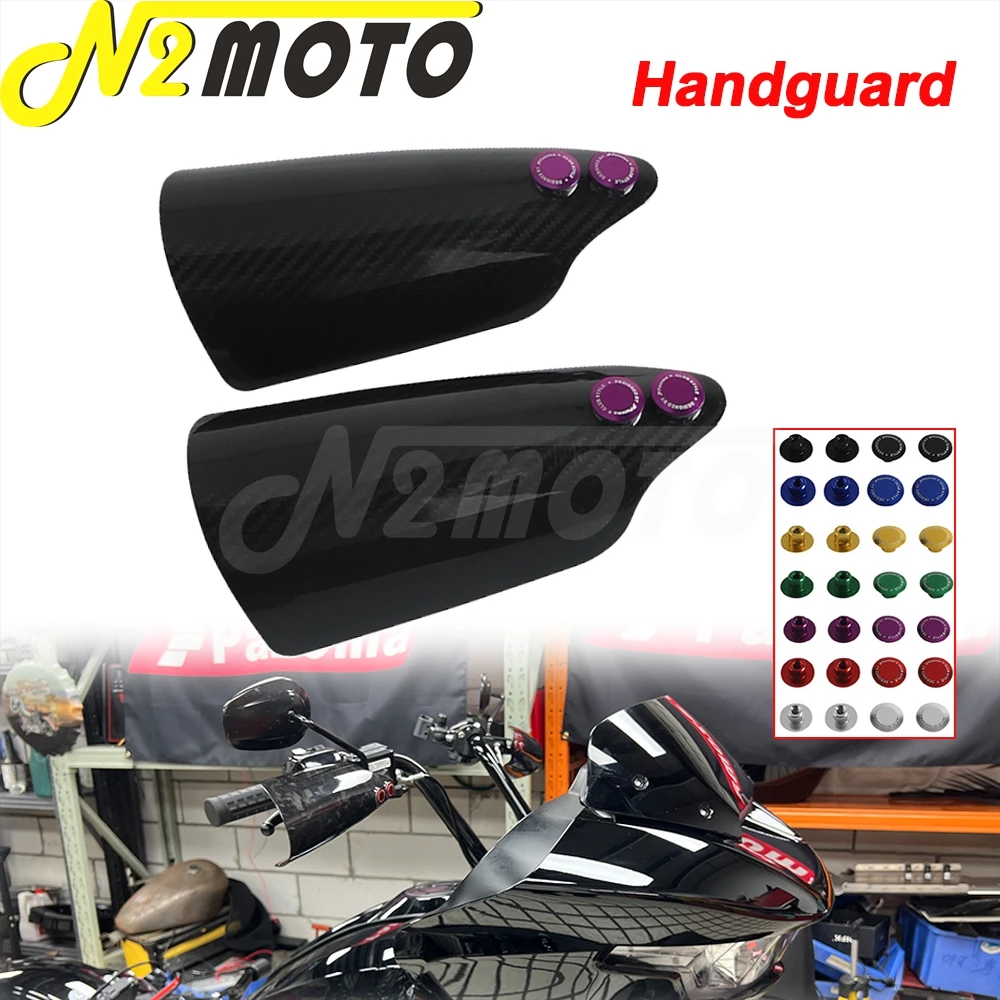 Motorcycle Handguard Handlebar Hand Guard Shield Falling Protector Cover For Harley Touring Electra Glide FLHTP FLHT 2021-2023