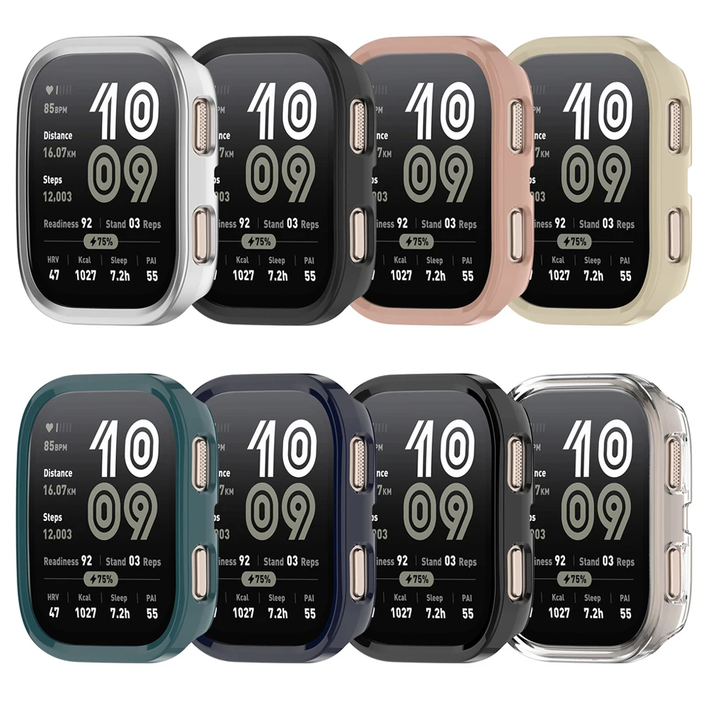 Funda de reloj para Huami Amazfit Bip 6, carcasa protectora dura de PC hueca, decoración de reloj para Amazfit Bip 6
