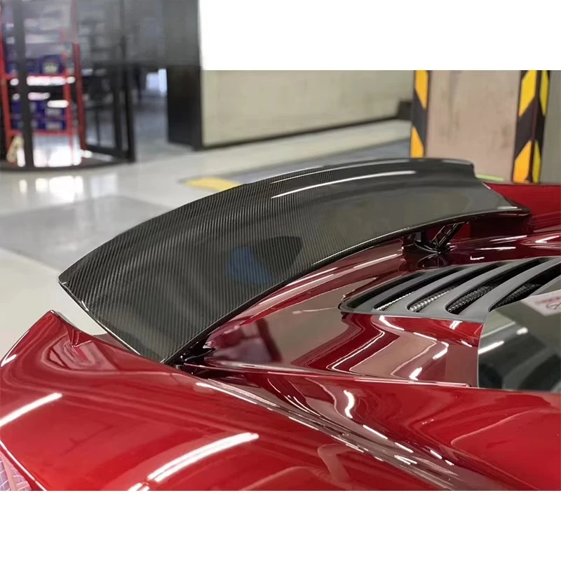 Upgrade Spoiler on 650S Carbon Fiber Car Rear Trunk Spoiler Wing for 650S 2014-2017 5