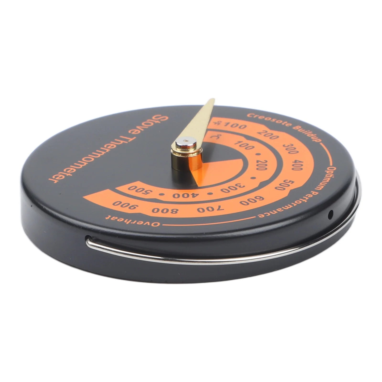 Fireplace Thermometer Temperature 0-500 100-900 63mm Aluminum Alloy Brand New for durable Flue Pipe Measure Flue Pipe