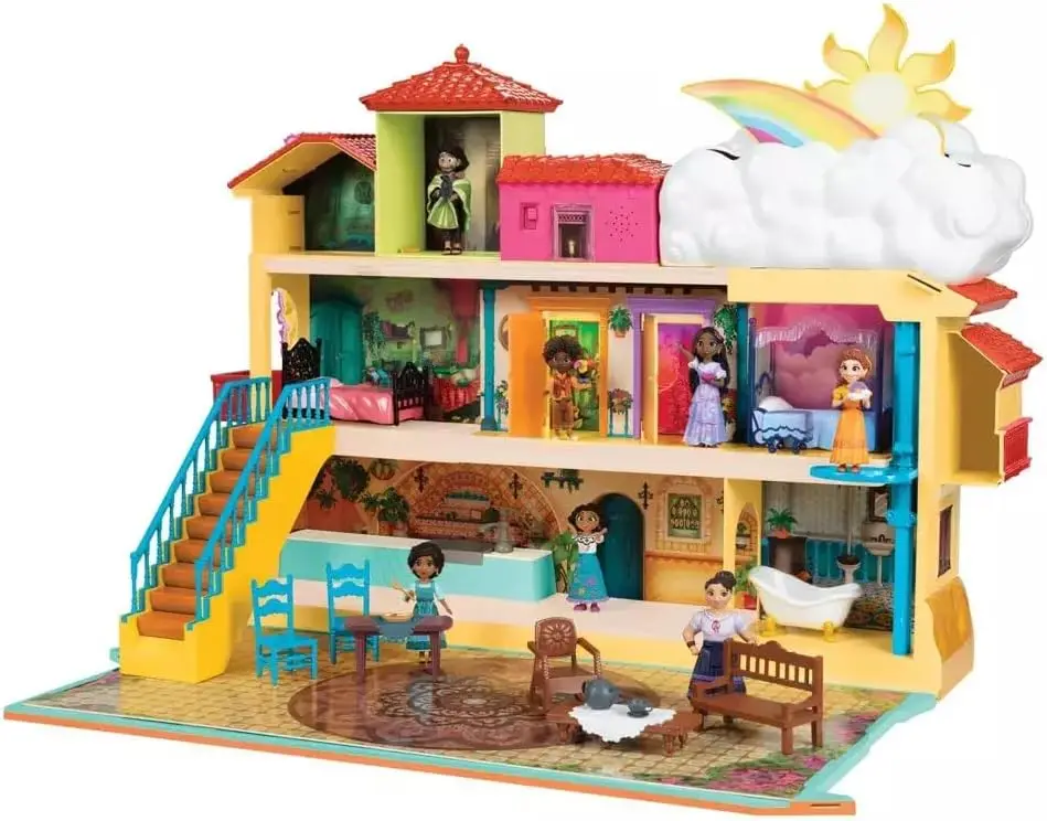 

Magical Madrigal House Playset with Doll & 14 Accessories - Lights, Sounds, Music Included!