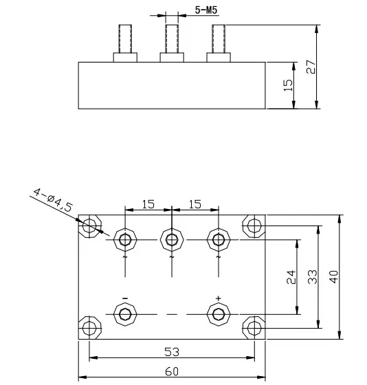 Rectifier control module : XSQ20-10 20A 1000V ( 60/53*33 )