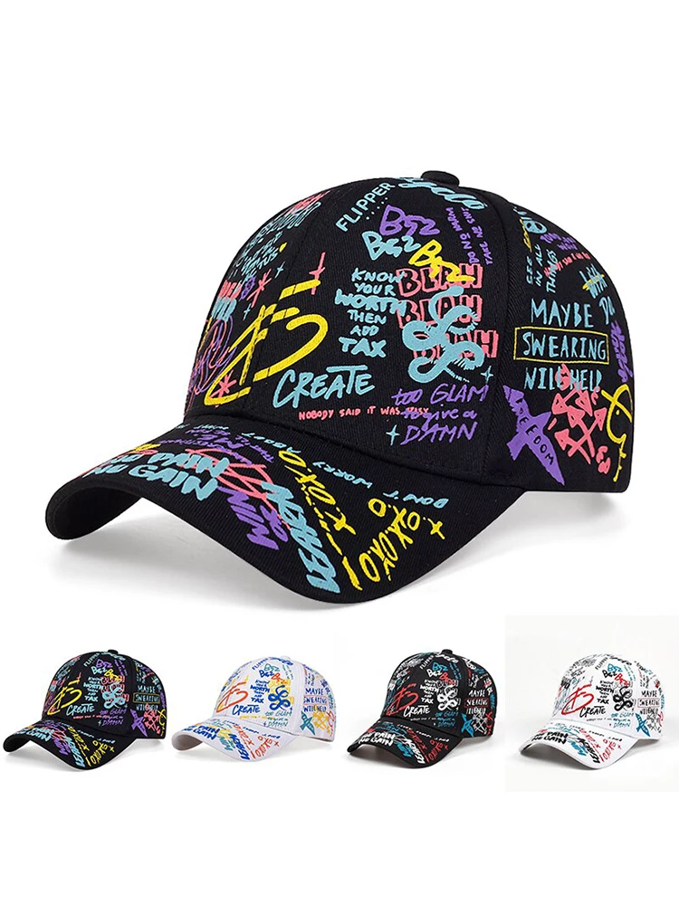 

Tie-dye Print Cotton Baseball Caps for Women Men Summer Outdoor Sunshine Peaked Hat Female Hip Hop Snapback Hat Trucker Gorras