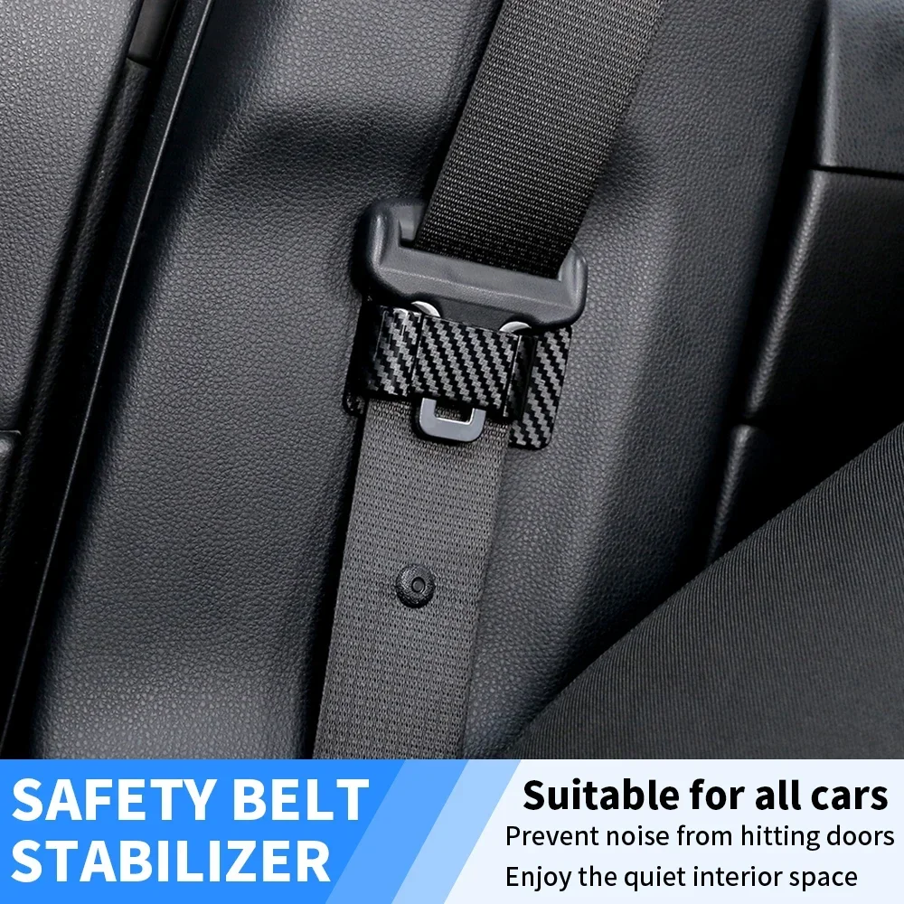 Car Seat Belt Limiter Buckle Stopper Safety Belt Adjusting Clip Non-slip Spacing Limit Device Fixed Buckle Accessories Tools New