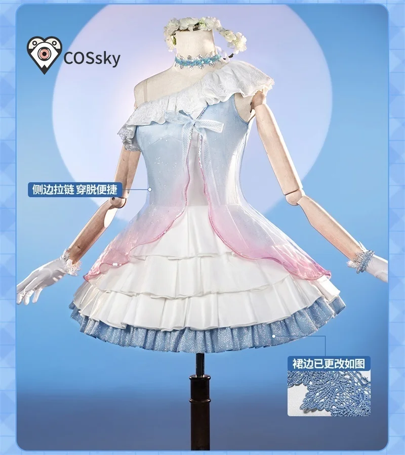 

New lovelive Tojo Nozomi Cosplay Costume Toujou Nozomi The Gate of Dreams Dress Woman Halloween Carnival Sweet Lolita Uniform