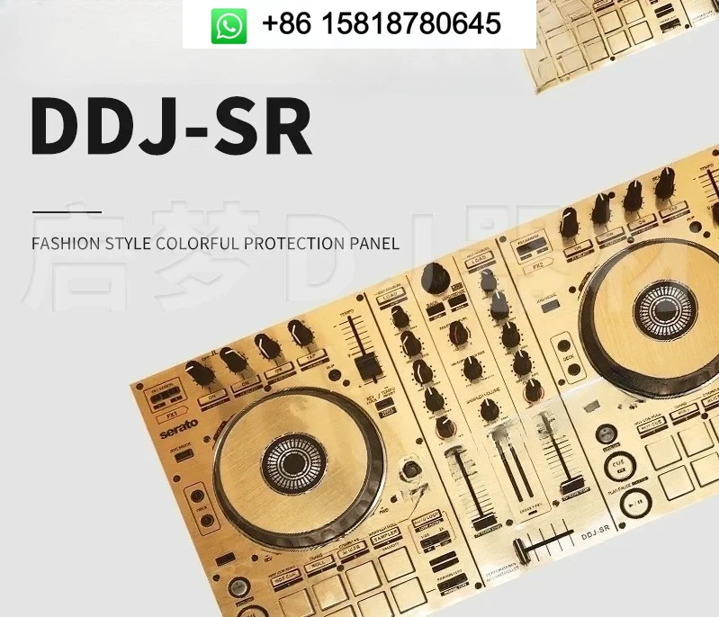 DDJ-SR skin in PVC material quality suitable for Pioneer controllers