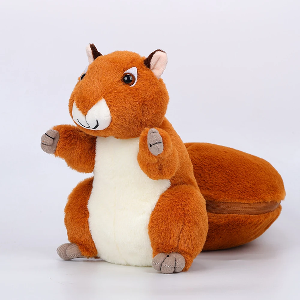 

Cute Simulation Nut Squirrel Stuffed Plush Toy Birthday Gift