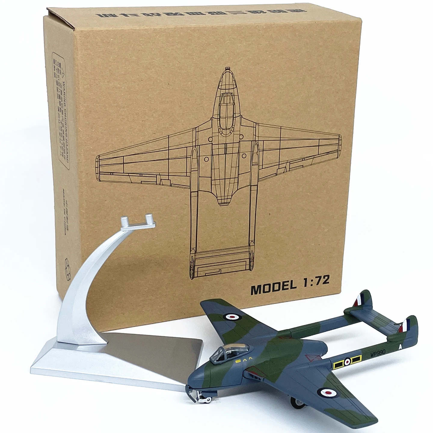 

1/72 New Arrival Special Price Diecast Metal British Classic Jet Fighter Model Furniture Display Collection Toys Military