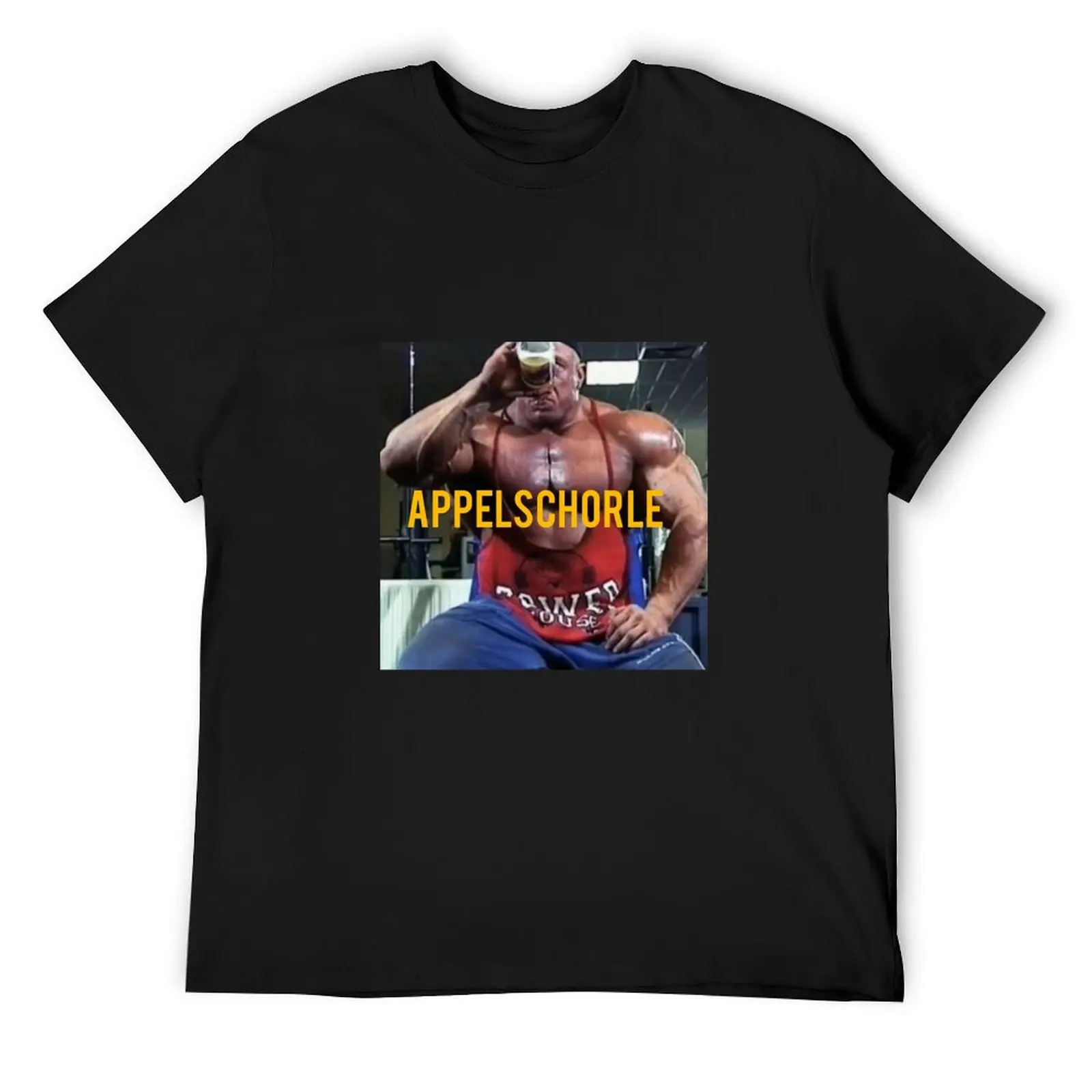 Markus Rühl Bodybuilding Appelschorle Abbelschorle Meme Sticker T-Shirt cheap stuff vintage anime stuff sweat shirts, men