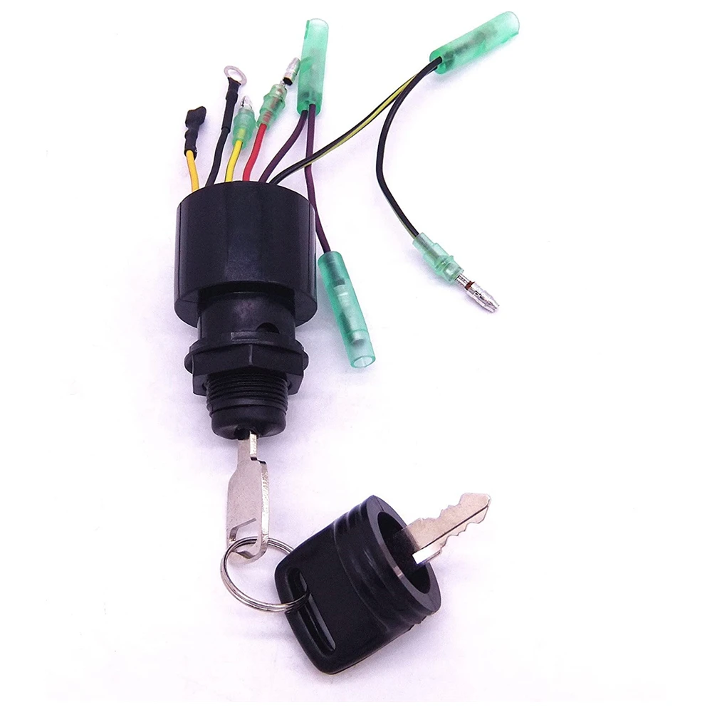 Boat Motor Ignition Starter Key Switch for Mercury Marine Mercruiser Outboard Motors 3 Position Off-Run-Start 87-17009A5