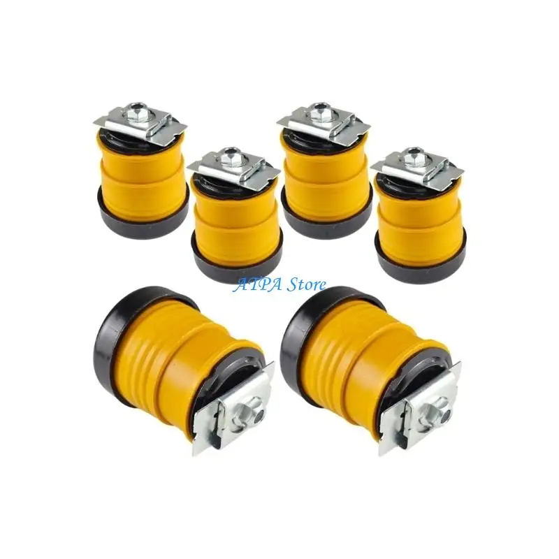 

U13C Pack of 6 Enhanced performances Body Mount Bushings for Heavy Use 2008 to 2016