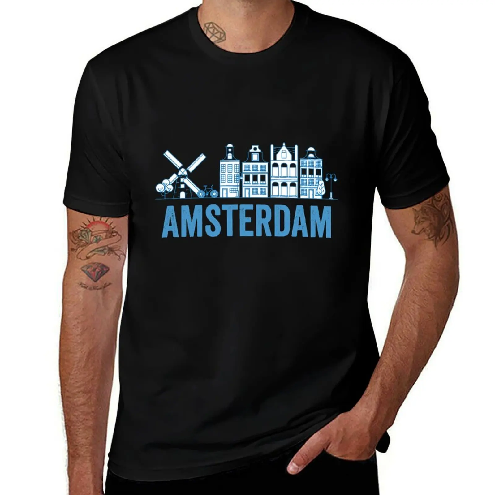 Amsterdam T-Shirt Casual Daily Outfit T-Shirt