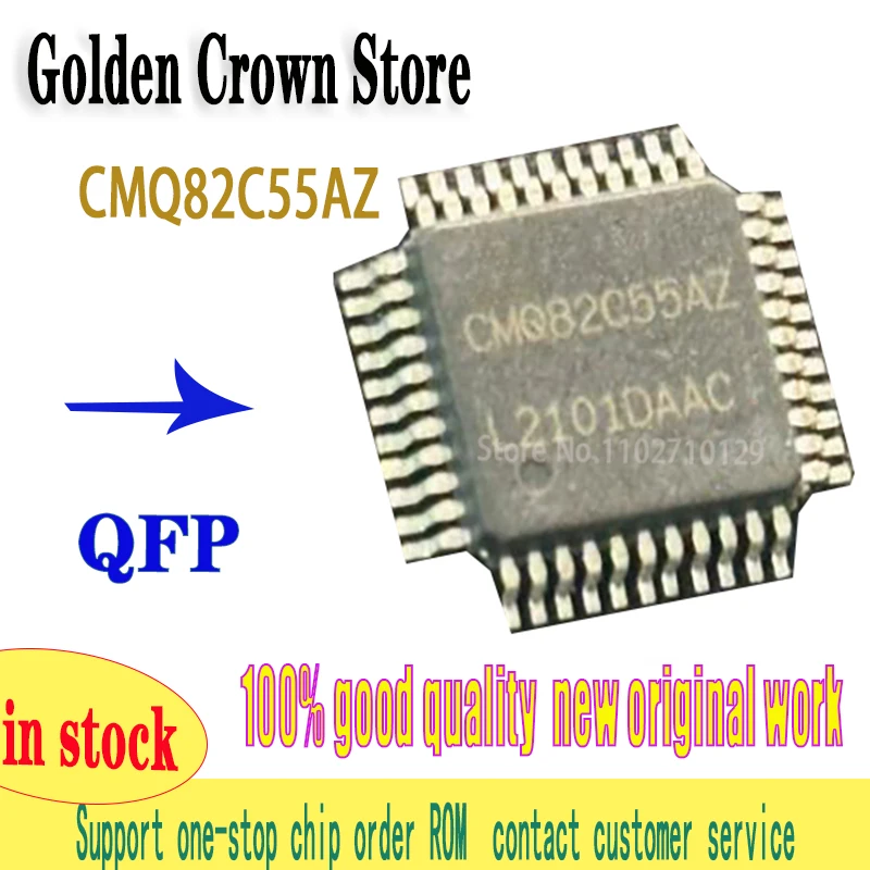 

1 шт./лот CMQ82C55AZ CMQ82C55 QFP44, новый, оригинальный, в наличии