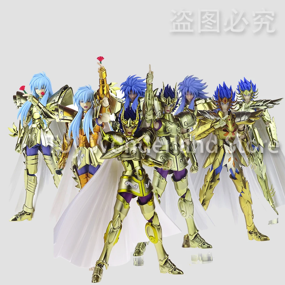 New SHINETIME Saint Seiya Myth Cloth The Lost Canvas Pisces Albafica Gold Saint Knights of the Zodiac Saint Figures ST Model Toy