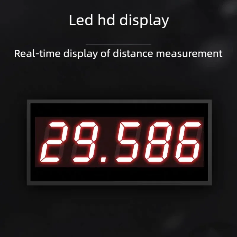Picture 7: The Analog Quantity Of The Laser Distance Sensor Is Equipped With A Display Screen Which Shows The Real-Time Data Output