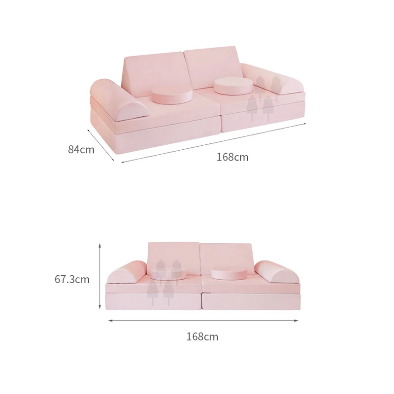 

Folding foam plush cartoon gift game sofa bed