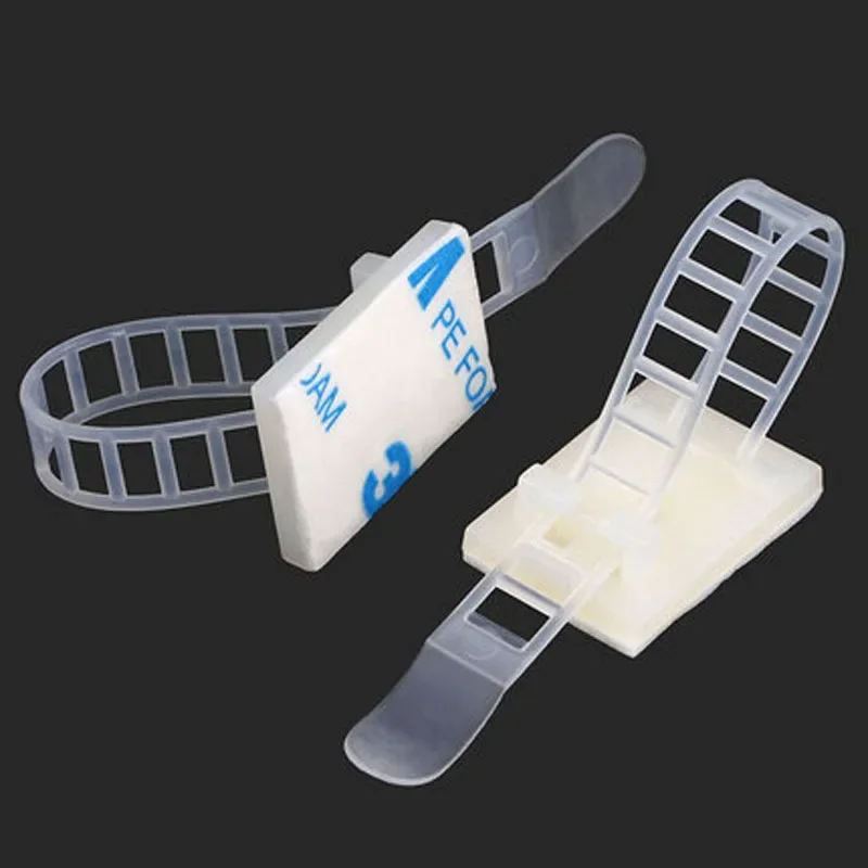 

Best1 15pcs CL-2 Sticky mount Wiring fixture Wire and cable tie fixing seat "3M glue"