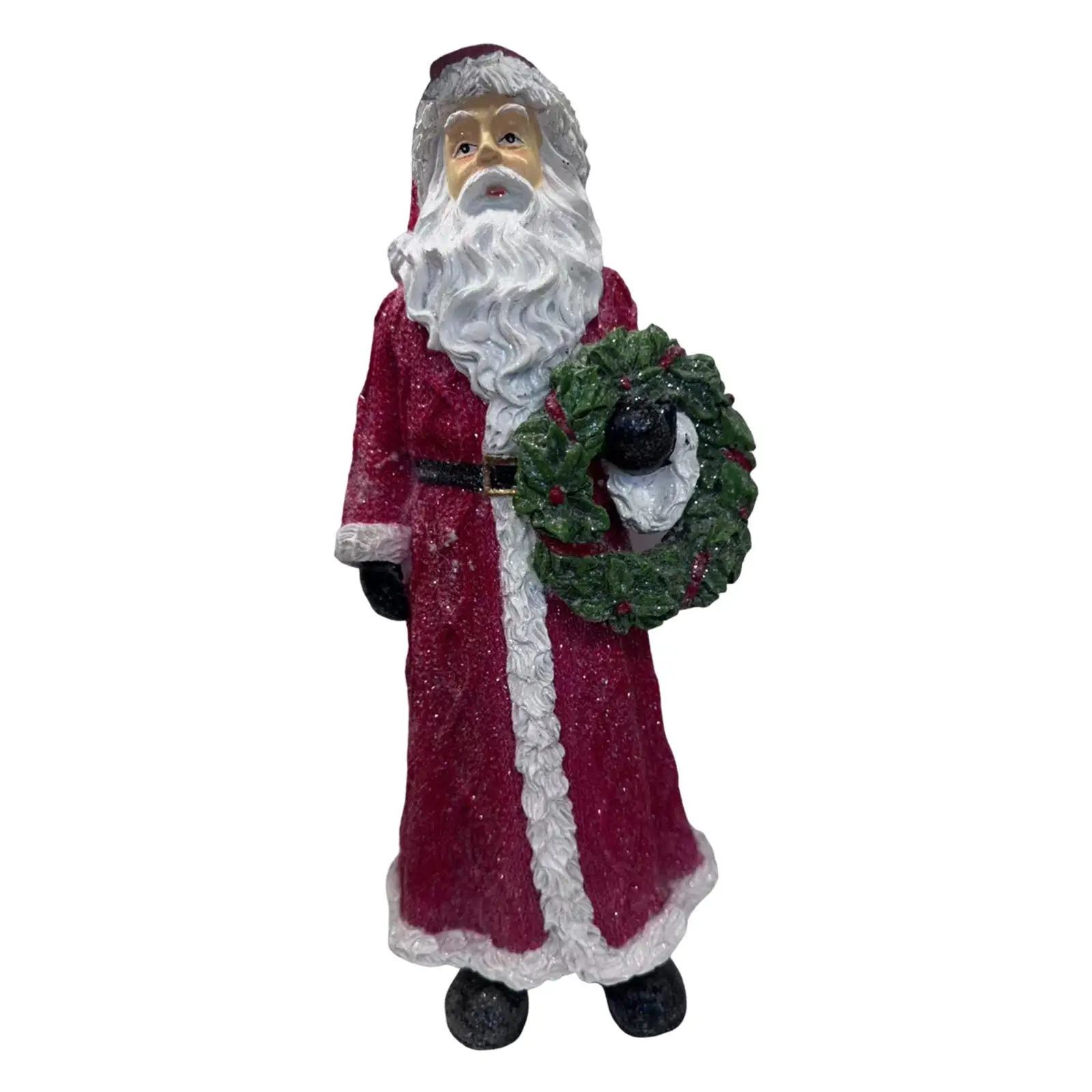 Resin Santa Claus Doll Cute Room Decoration Christmas Desktop Ornament for Home Decorations Aesthetic Interior