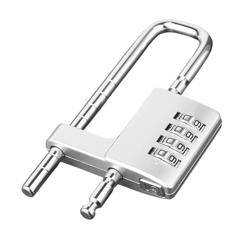 Aluminum Combination Padlock Multifunction Lock for Employee Dorms & Sports Storage