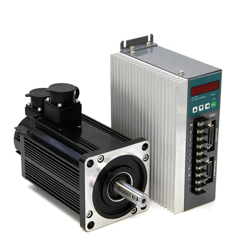 Can replace GSK ac servo motor drive kit 80st-m04025, 1kW, 4Nm, 80 flanges, 2500 RPM with encoder