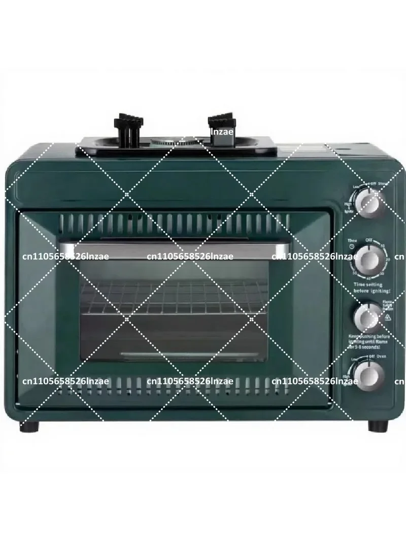 Outdoor Camping Portable Propane Gas Oven 25-30L Baking Roasting Cooker for Cooking - Compact Travel Oven for Campers And Hikers