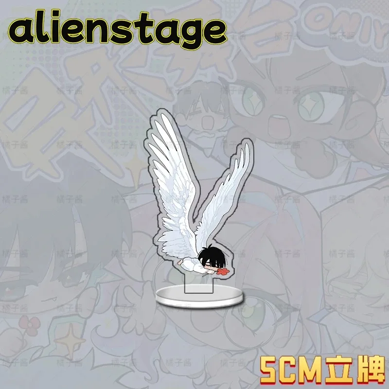 Alienstage alienígena palco cosplay placa periférica estudante mesa quarto alta beleza pequenos acessórios ornamento presente