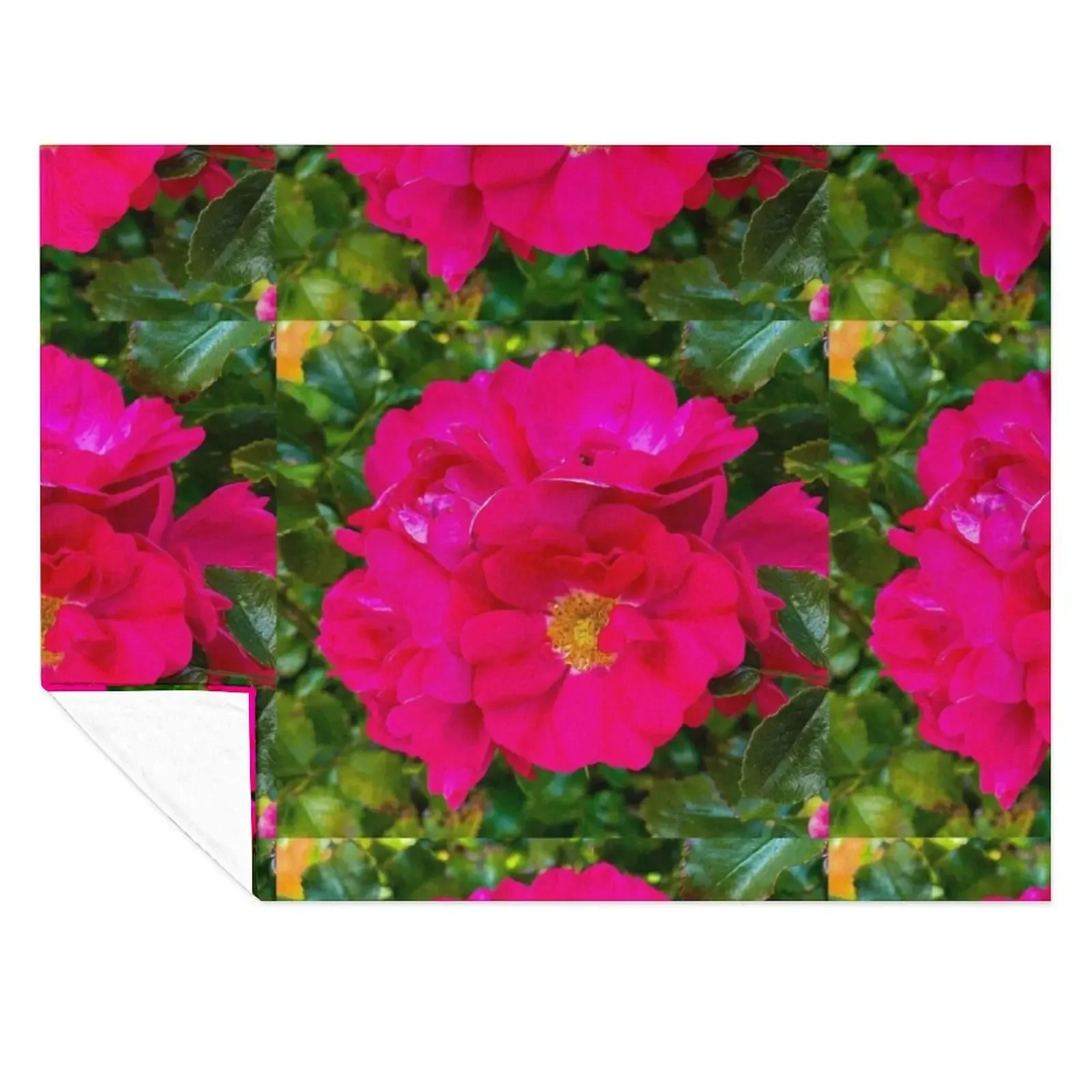 

Bright Pink Roses Are My Favourite Throw Blanket Camping Multi-Purpose Decorative Throw decorative Blankets
