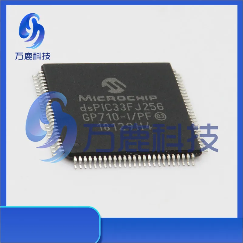 Dspic33Fj256Gp710-I/Pf 16 Bit Mcu/Dsp 100Ld 40 Mips 256Kb Flash Gp Tqfp-100