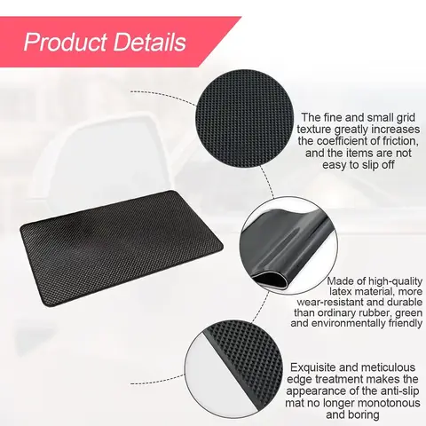 8 best sales car anti slip mat - №4