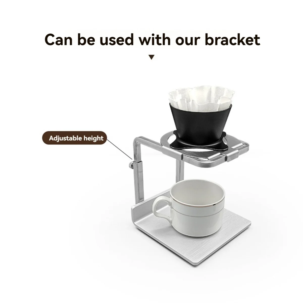 AA87C Coffee Dripper Pour over Coffee Filter Cups Coffee Filter Cup OREA V2 V3 Outdoor Hand Brewed Coffee Filter Cup,A