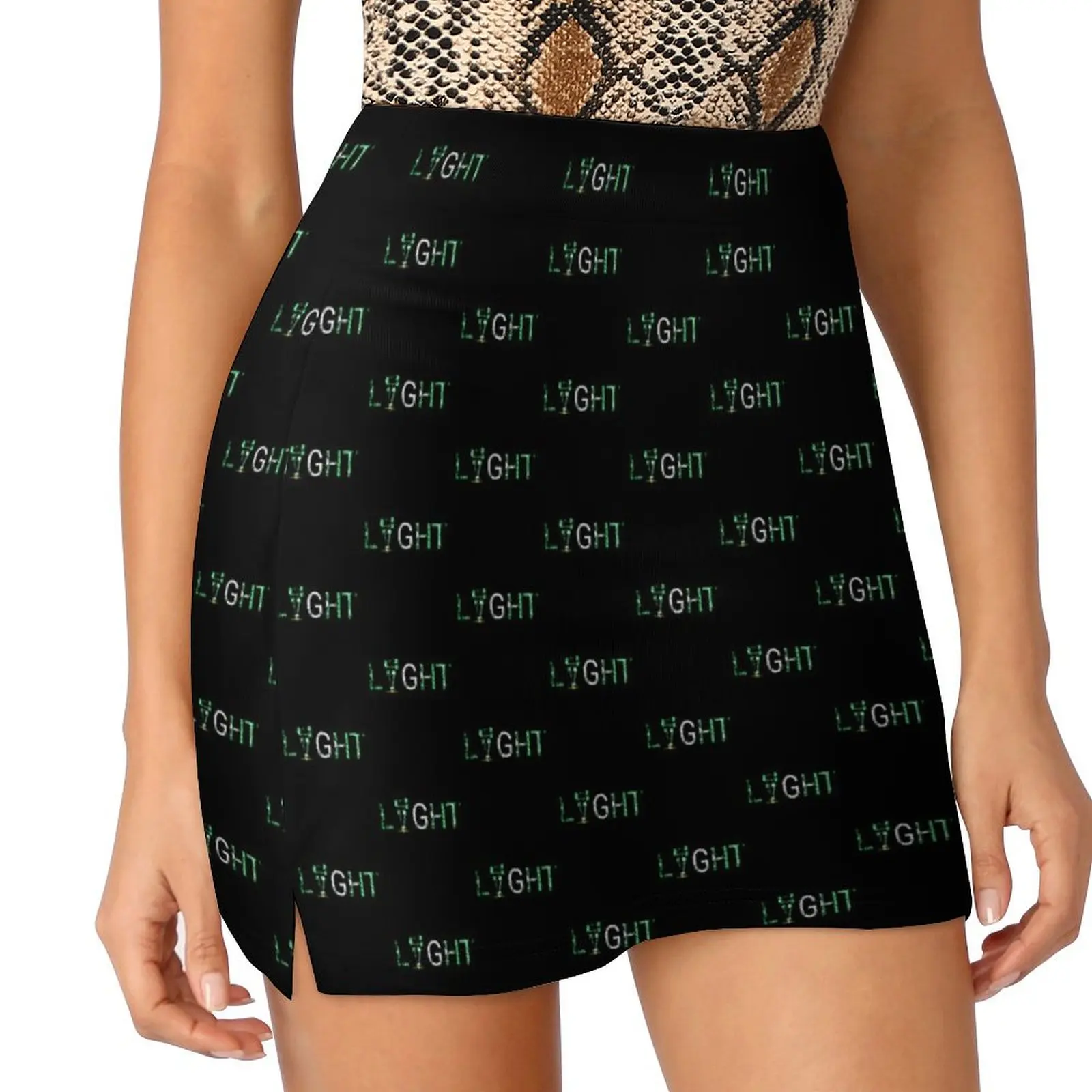 

Jungle LGHT Mini Skirt Summer women's clothing micro mini skirt extreme