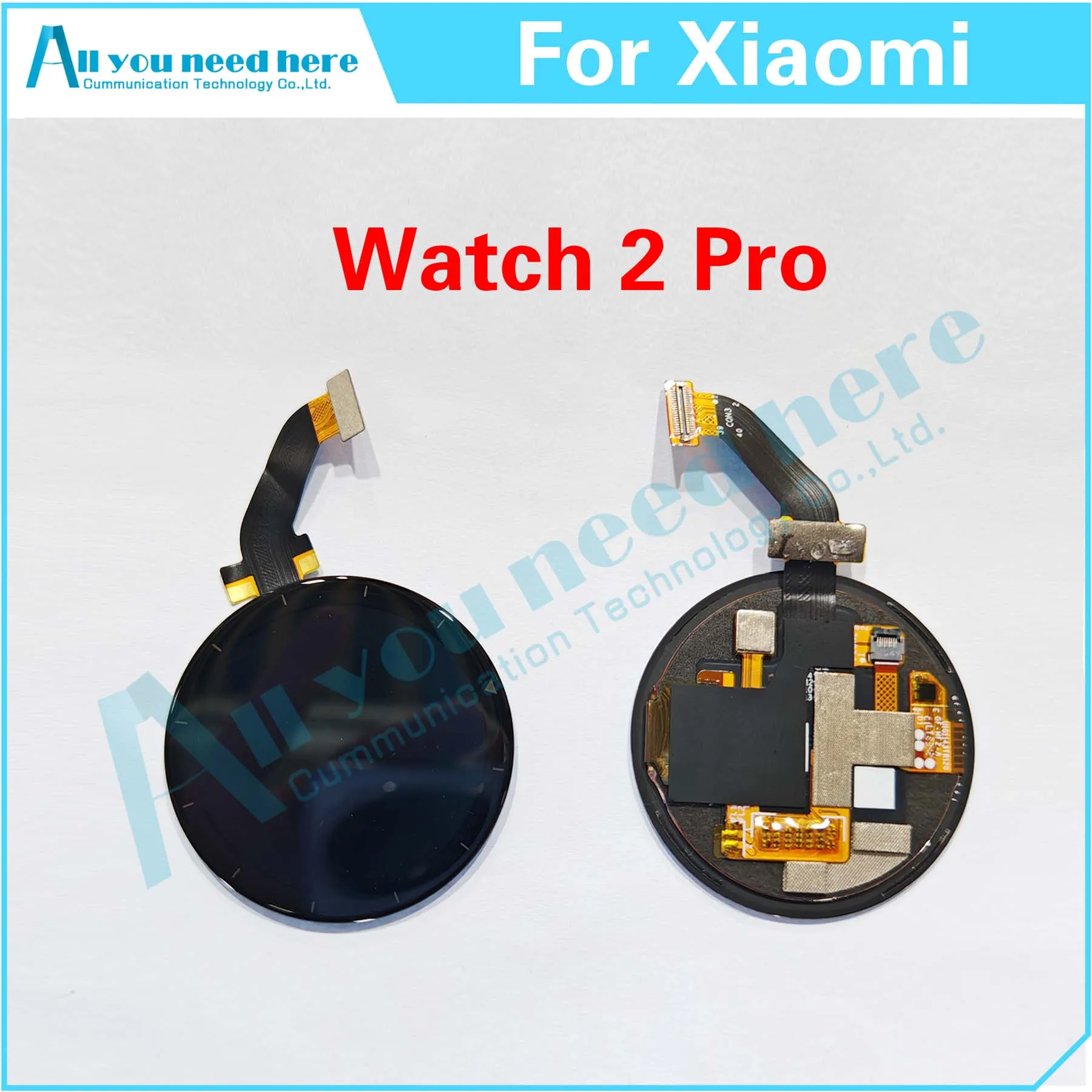 100% Test For Xiaomi Watch 2 Pro M2233W1 LCD Display Touch Screen Digitizer Assembly For Watch2Pro Repair Parts Replacement