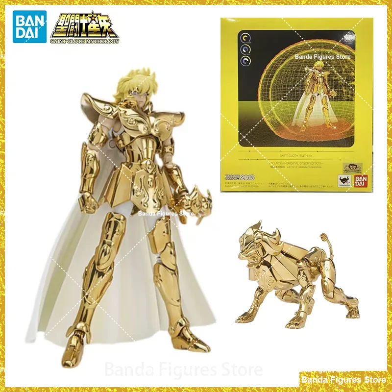 Original BANDAI Saint Cloth Myth EX Tamashii Nations Exclusive Leo Aioria ORIGINAL COLOR EDITION In Stock Anime Figures Model