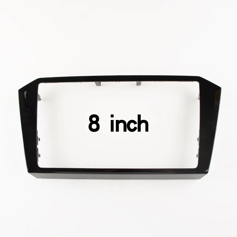 

Radio Frame For VW Passat B8 MIB 3 Headunit CD 9.2 inch 8.0 inch ABS Stereo Box Trim Black Paino Paint Panel CD Plates